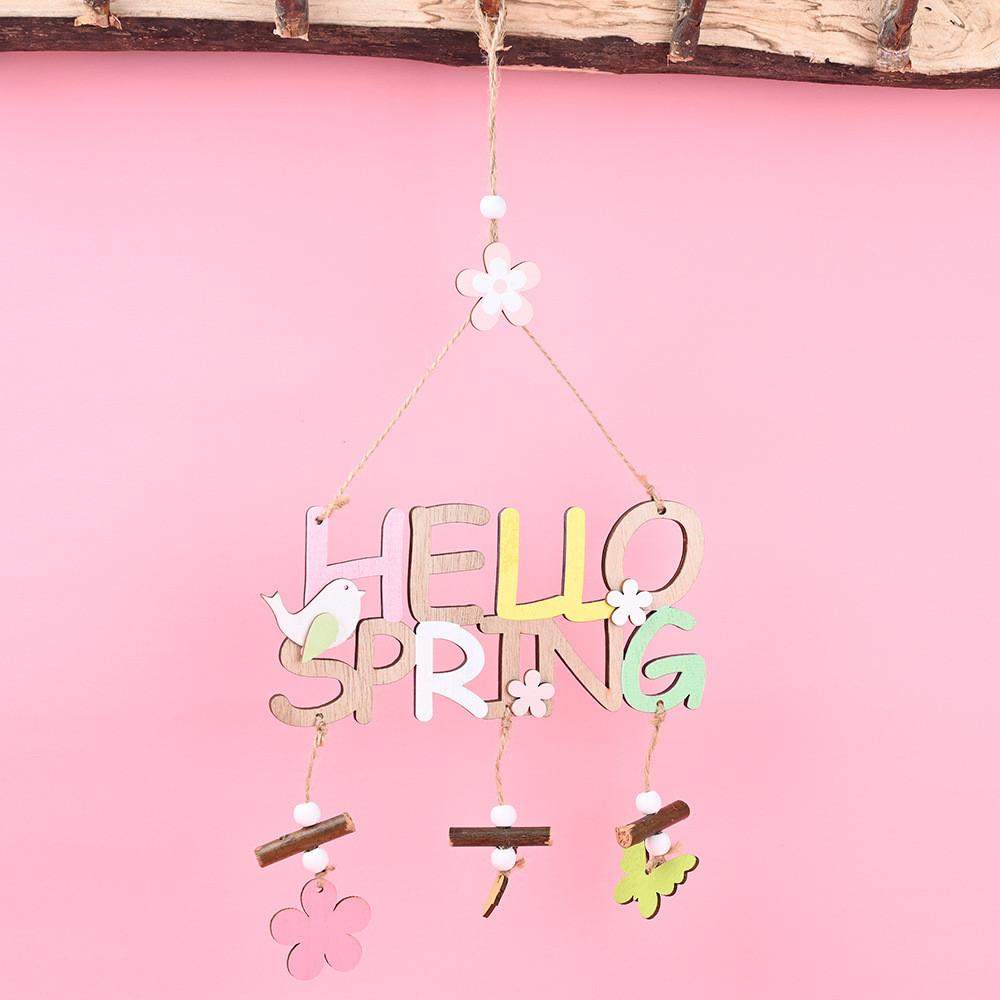 

Wooden Letter Unique Decorations For Easter Festivities Beautiful Bird Theme Decor Wooden Hello Sign