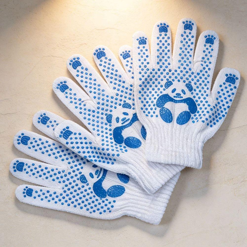 1/2/4Pairs Polyester Cotton Kids Gardening Gloves Hand Protection Mittens  Household Cleaning