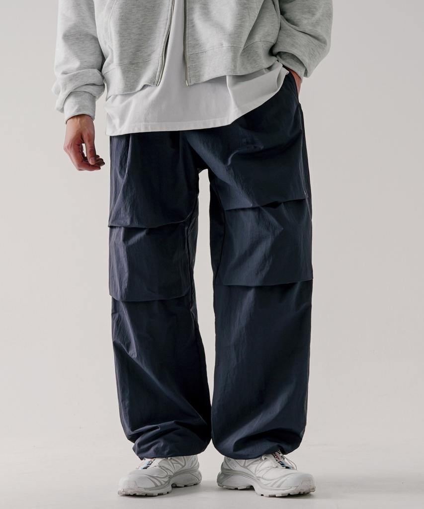EZKATON Diving Nylon Pants Navy Kmlp6734