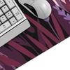 Mouse Pad Black Cat Pink Flower Field Gamer printon demand Large HD Mousepad XXL MousePads Carpet Non-Slip Office PC Table Mat