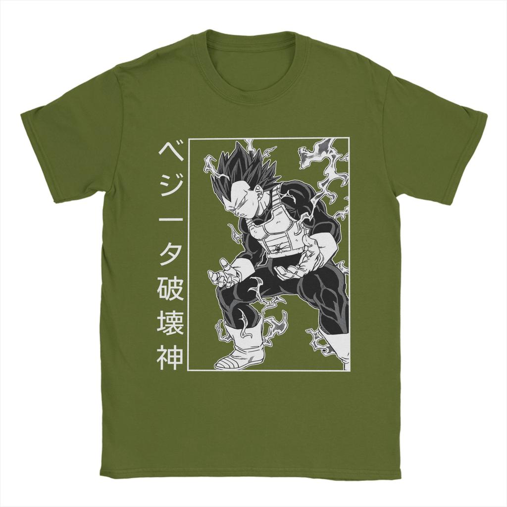 Unisexs ultra ego saiyan DDragon Ball T Shirts 100 Cotton Clothing Leisure Short Sleeve Round Neck Tees 6XL TShirts