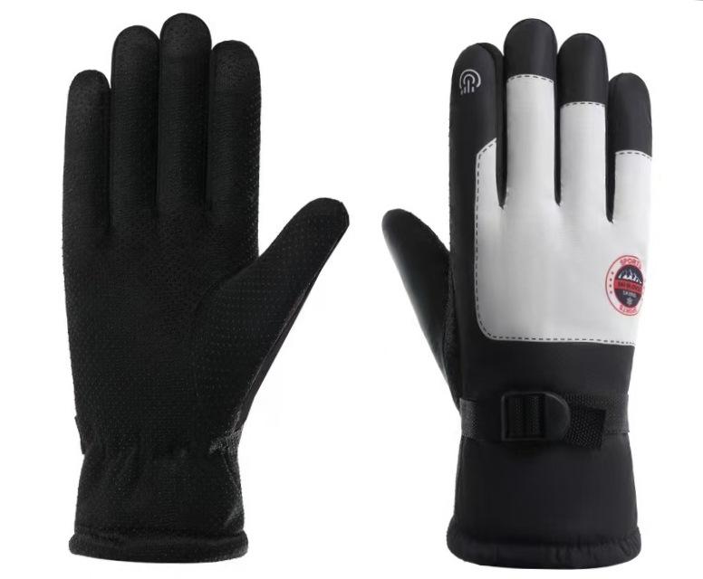 Waterproof Winter Cycling Gloves: Non-slip, Warm Ski Gloves for Men & Women