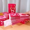 Pack of 18 DIY Customizable Popup Gift Boxes Perfect for Birthday Valentine's Day Parties Feature Quick Assembly Design