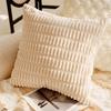 30x50/45x45CM Cute Sheep Throw Pillow Cover Simple Brown Cartoon Stamping Waist Cushion Cover Decor Home Decorative Pillowcase