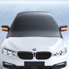 Black Car Snow Shield Front Windshield Sun Shield Glass Sun Visor Thick Magnetic Snow Cover Antifreeze Half Cover