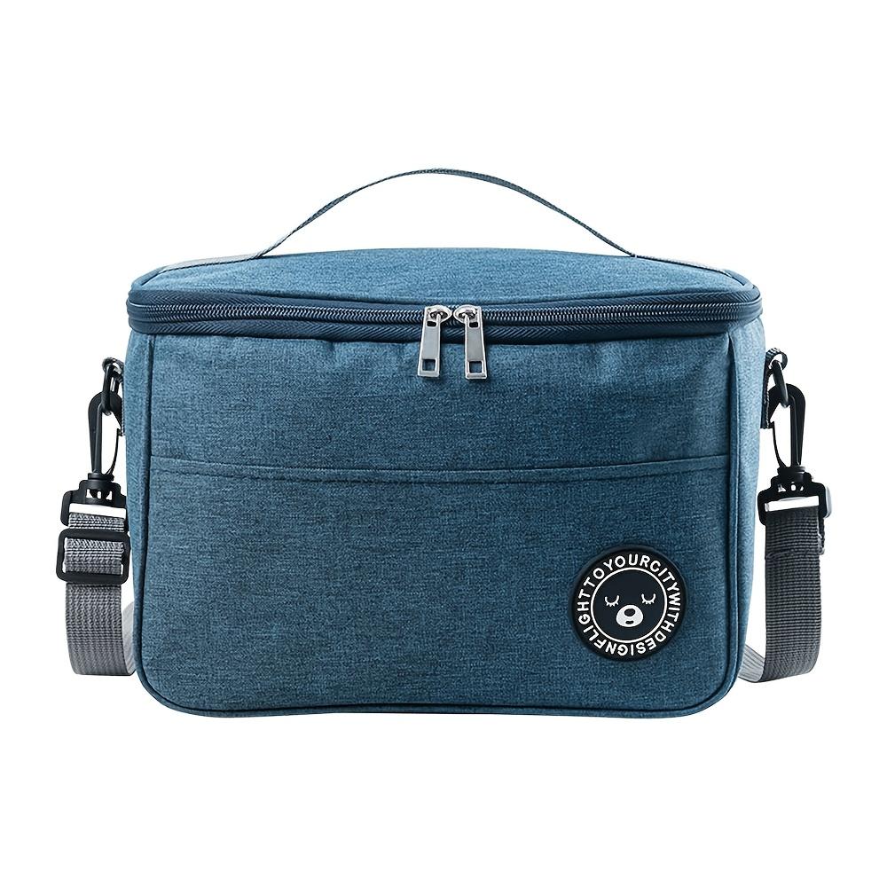 Isolierte Lunchtasche mit Bärenmuster, leicht zu reinigen und tragbar für Schule und Büro, hält Ihre Speisen frisch und lecker, kein Lebensmittelkontakt