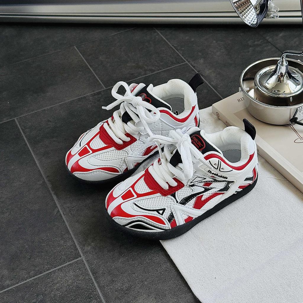 XSHX Paris Schwerindustrie Retro Komplizierte Dad Board Schuhe Dünne Sohle Funktion Jungen und Mädchen Herbst Neu Wenzhou Klettverschluss Trendy Cool