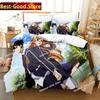 Sword Art Online Bedding Set Printed single Comforter Quilt Bed Cover Duvet Cover Pillow Case 3 Pieces Sets Kids Adult Size