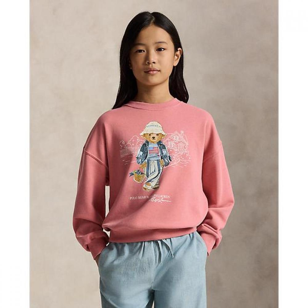 Polo Ralph Lauren Girls Sweatshirt Polo Bear 7 16 Years M
