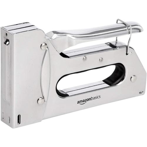 Basic Staple Gun, 6-14mm, Heavy Duty, 1 Piece, Silver