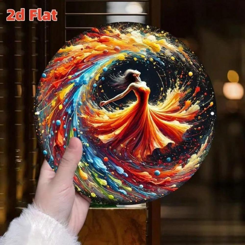 Metal Art Wall Decor Canvas Print for Living Room Bedroom Home Gift