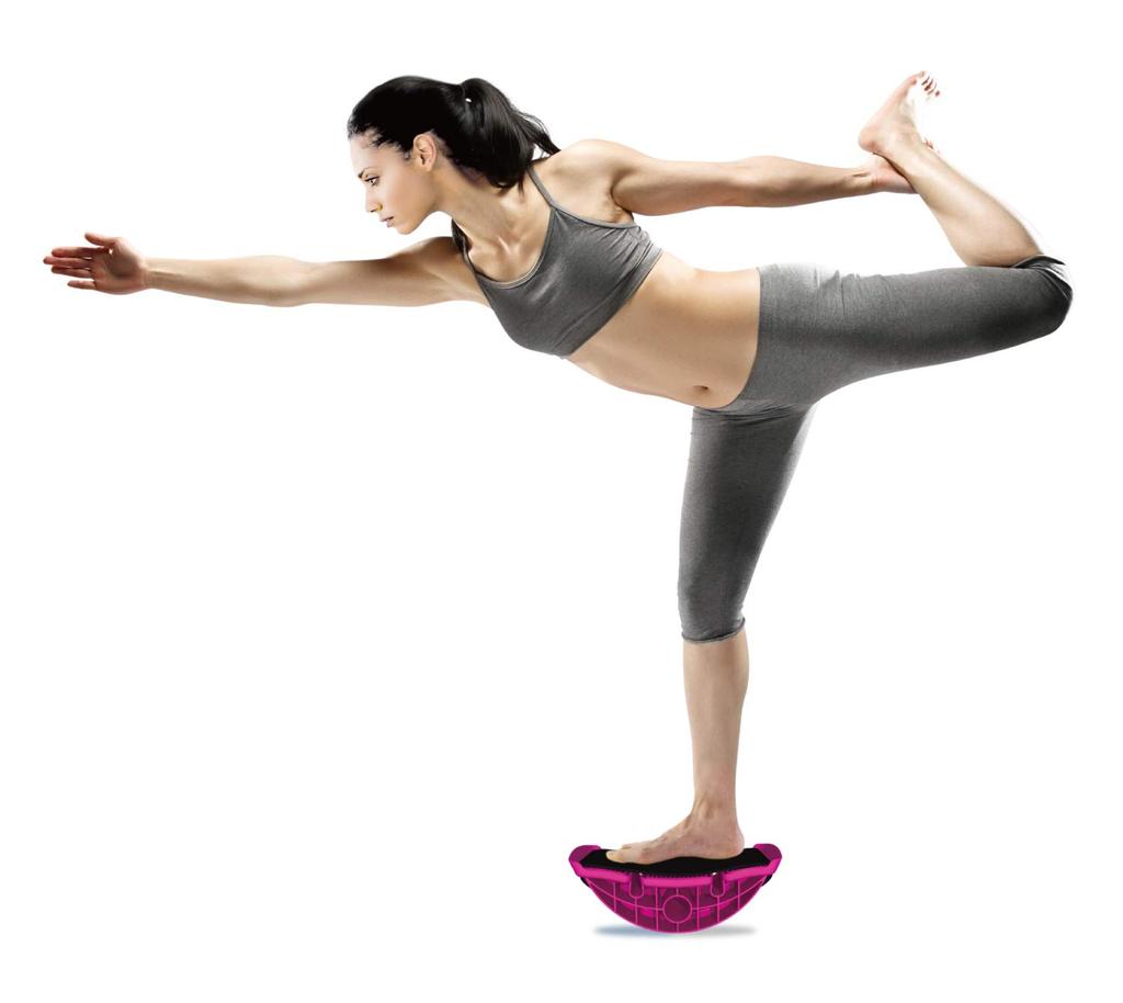 Trade One Balance Board, Swaying Panther Design, Fitness Equipment for Standing on One Leg, Strengthening Muscles, Core Training (Approx.) 31.5cm Wide