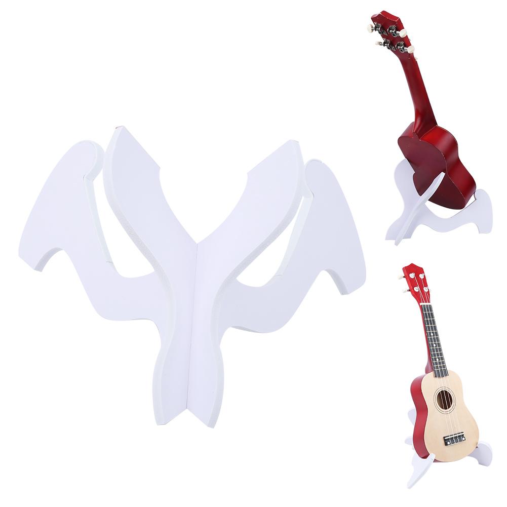 Ukulele Stand Folding NonSlip Lightweight Portable PVC Violin Mandolin Vertical Rack Holder