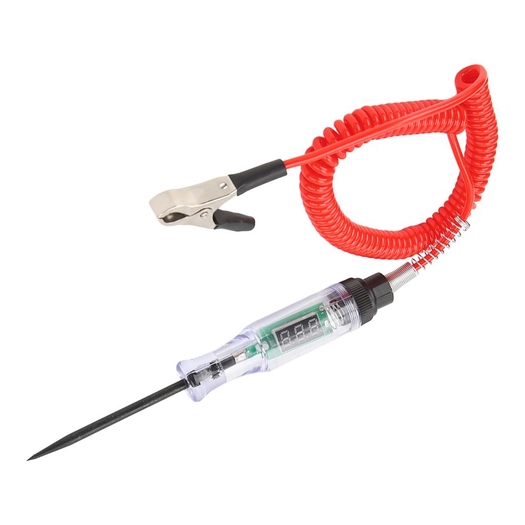 Car Electric Circuit Tester DC3‑36V Range Insulation Protection Flexible Cable Durable for Automotive