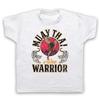 Muay Thai Warrior Martial Arts Expert Mma Fight Slogan Kids Childs T-Shirt