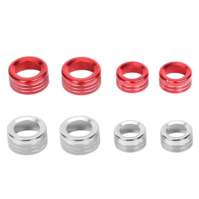 Klimaanlagenschalter Zierring Knopf Dekoration Abdeckung Für Dodge Charger Für Chrysler 300C Für Jeep Grand Cherokee Zubehör