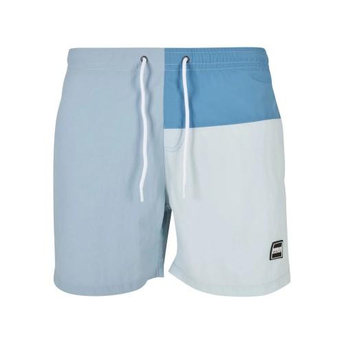 

Urban Classics Mens Colour Block Swim Shorts 4XL пастельних тонів синього кольору