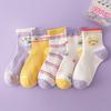 Kids Cartoon Car Cotton Socks Mid-Calf Non-Slip Floor Toddlers Girls Boys Ages 8M-13Y