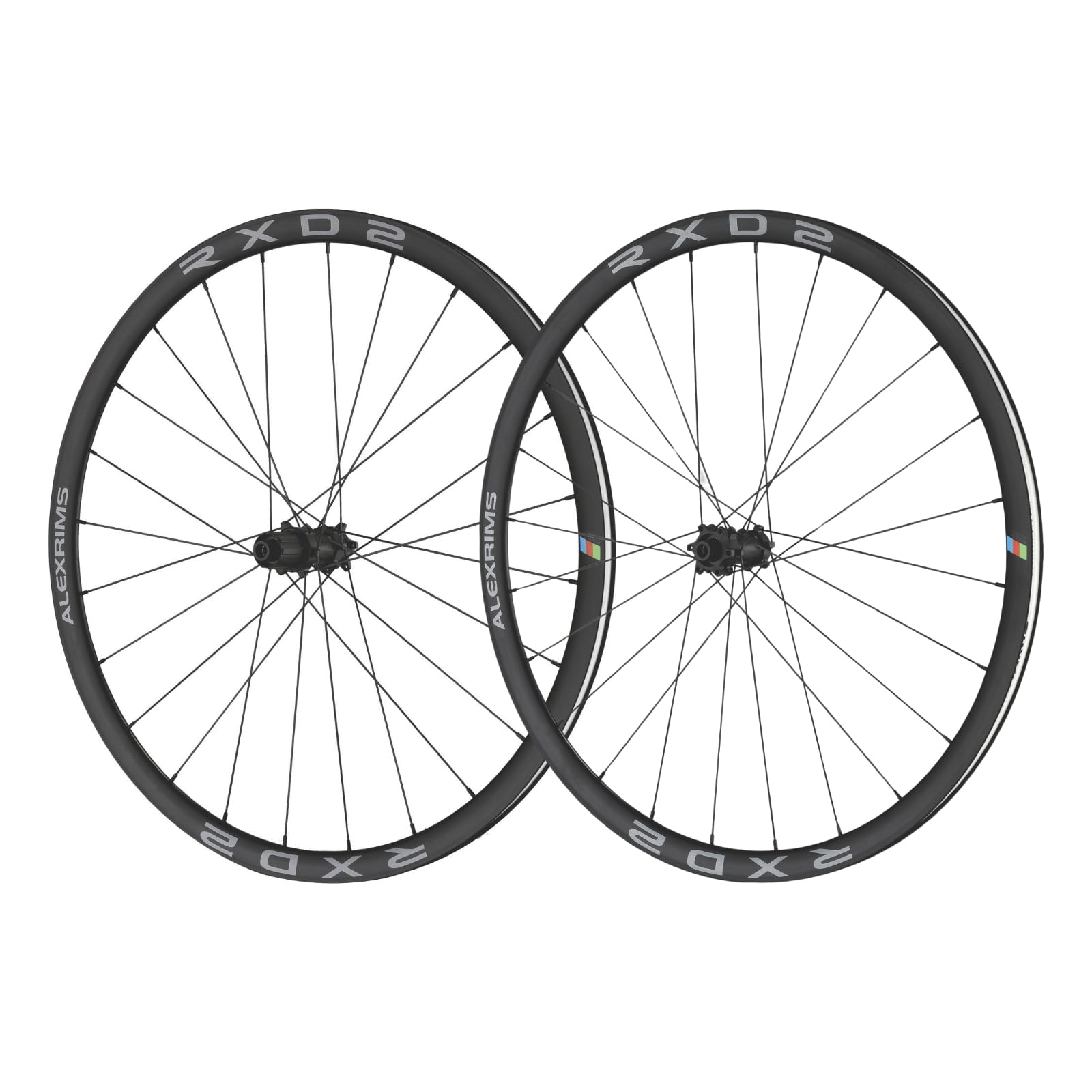 

Колеса ALEXRIMS RXD2 700C Дорожные/Гравийные Дисковые, Комплект Переднее и Заднее, 12x100/142мм