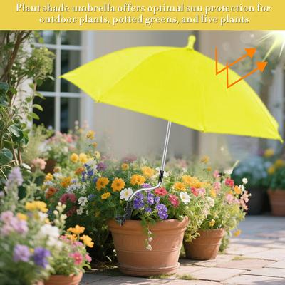 Plant Flower Sun Umbrella Bonsai Potted Sun Umbrella Rainproof Umbrella Outdoor Umbrella