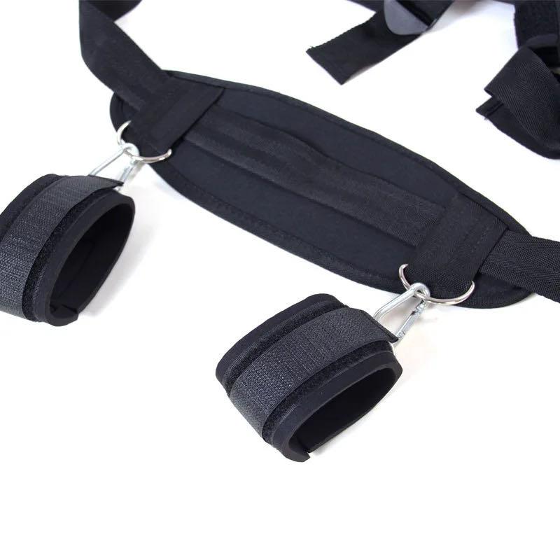 Open Leg  Bondage Kit Hand Ankle Cuff Neck Pillow Flirting Sex Toy SM Fetish Slave Restraints Adult Sex Game Toys 18+ Sextoy