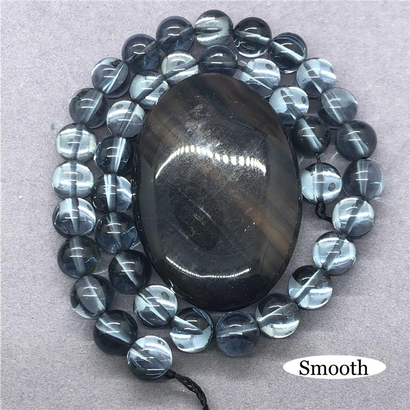 

Натуральные черные хрустальные блестящие бусины круглые бусины для изготовления ювелирных изделий 8mm-40pcs