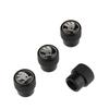 For Skoda Octavia A7 Superb 2 Fabia Rapid Yeti Kodiaq Kamiq 4pcs Valve Stem Dust Caps Exterior Automobiles Wheels Decoration  FD9