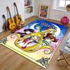 Custom Sailor Moon  Mat Personalized Name, Polyester Washable Indoor Entryway Rug, Gift for Christmas, Easter, Thanksgiving Day