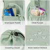 Borsa Portabottiglie d'Acqua con Tracolla Regolabile Tazze Termiche Copertura Protettiva Isolante Tasca per Telefono Borsa da Viaggio per Sport all'Aperto