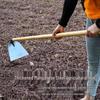 Traditional Thickened Manganese Steel Hoe for Weeding, Planting, and Soil Loosening