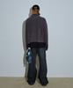 IDWS Side Flash Denim Parasuit Pants Black