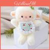 Plush Sheep Keychain With Soft Pp Cotton Filling For Kids And Teens