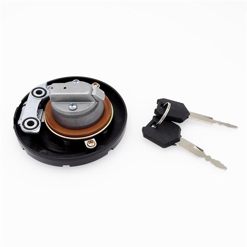 Motorsykkel Drivstoff Gass Tank Låselokk Med 2 nøkler For Kawasaki KL110 KL250G KL250H KLR250 KL650 Tengal KLR650 KLX125 KLX650 KMX125