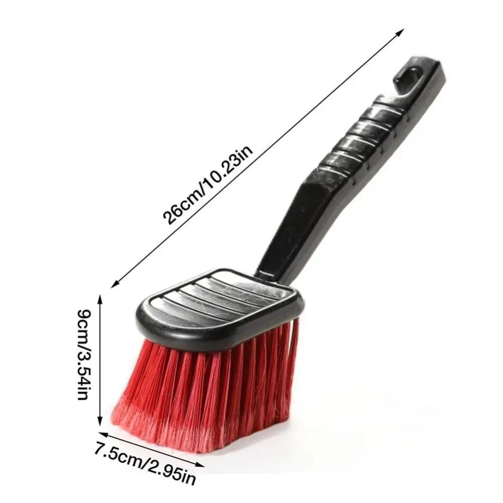 Ergonomic Design Car Wash Brush Effective Water Absorption Deep Cleaning Brush  For Car Wheels