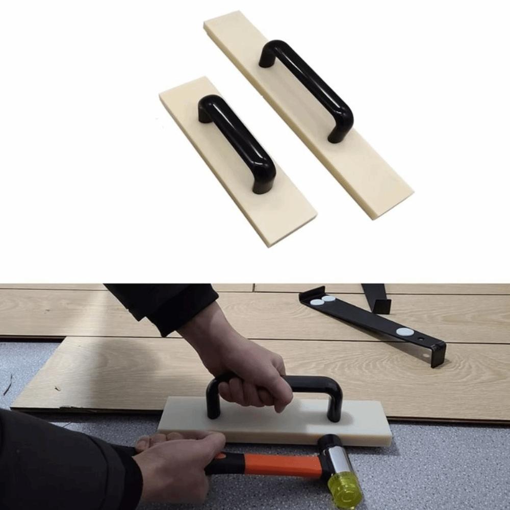 Nylon White Tapping Block Smooth Edges Plank Grabber Tool Kit Gap Fixer Tool  Floor Installation