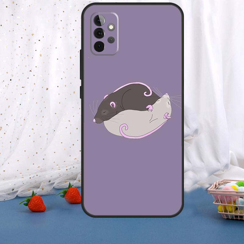 Cute Rattie Rats For Samsung Galaxy A55 A35 A05 A52 A32 A22 A54 A14 A16 A26 A36 A56 A06 A15 A53 A33 A13 Case