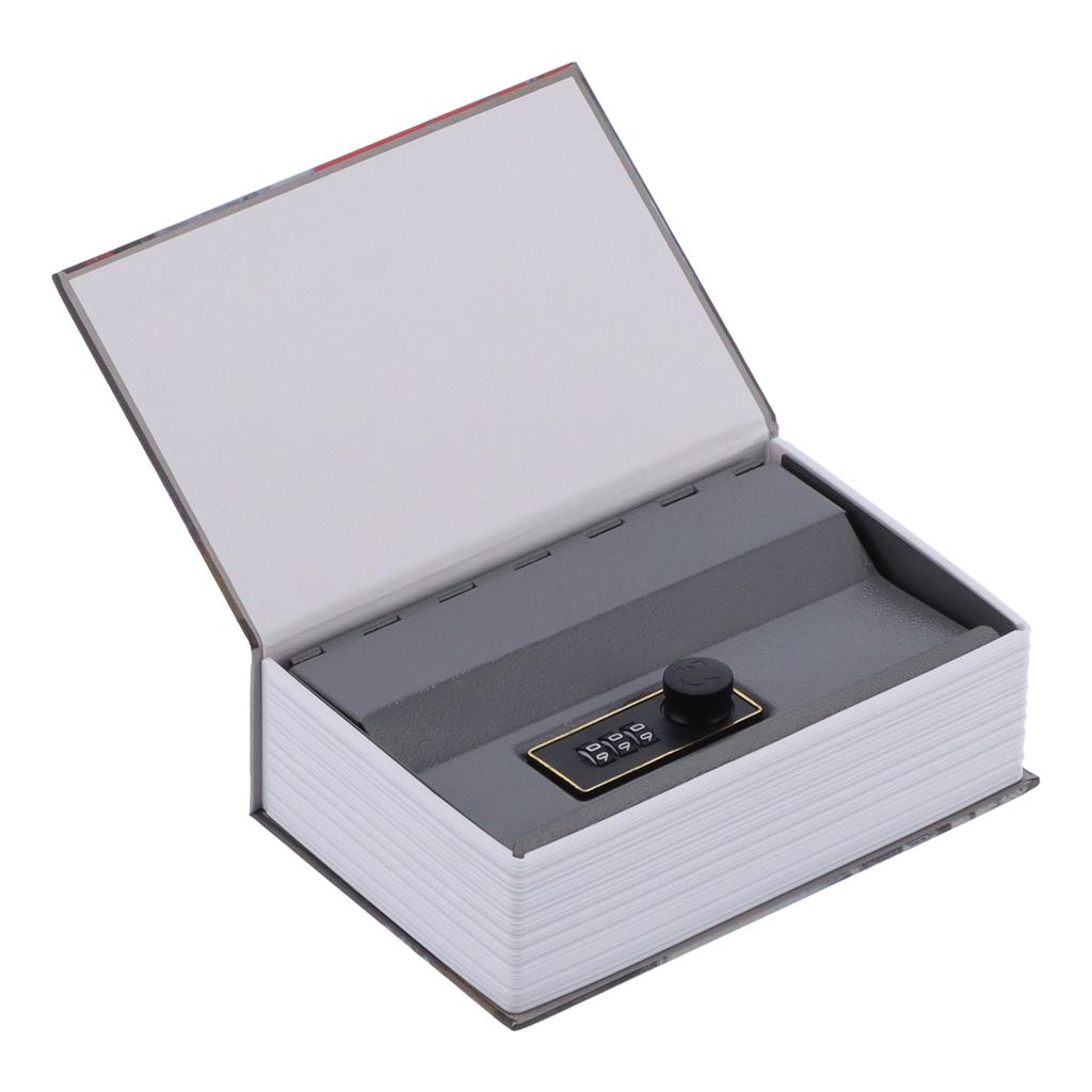 Innowacyjny sejf na książki Przenośny sejf w kształcie książki do symulacji do przechowywania pieniędzy