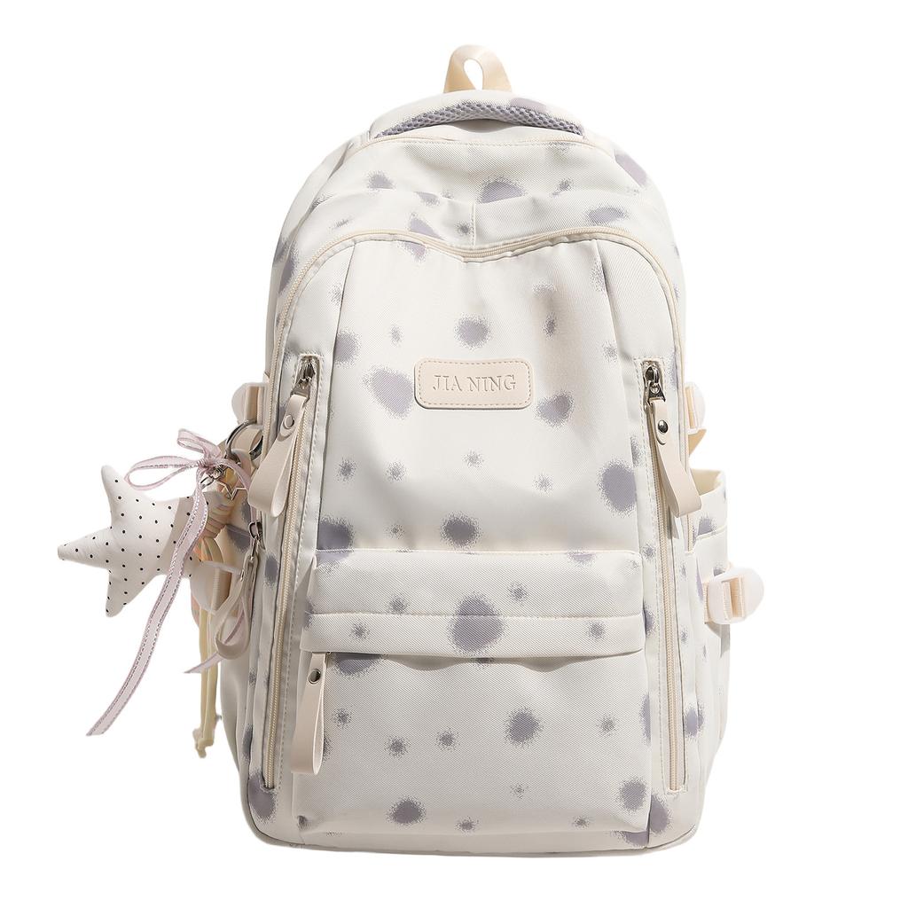Schoolbag new Korean version fresh schoolbag Japanese princess cute star printed backpack junior high school class backpack