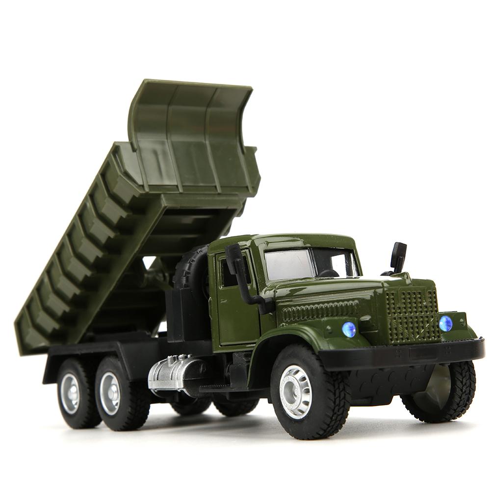 1:43 Child Kid Pull Back Car Toy High Simulation Vehicle Model with Light SoundTruck