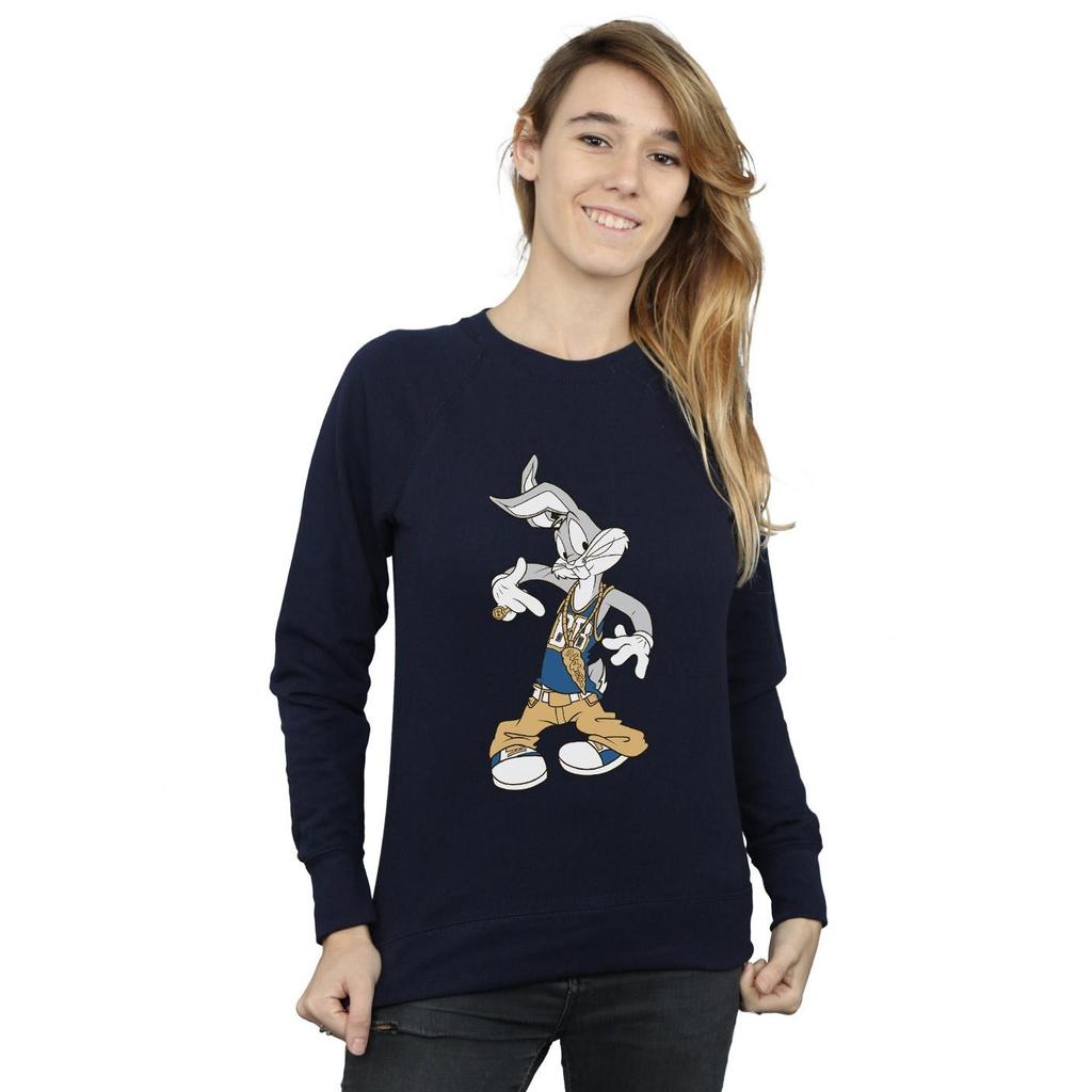 Looney Tunes Damen Rapper Bugs Bunny Sweatshirt
