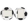 2Pcs Wood Baseball Soccer Photo Frames Sports Themed Tabletop Display Picture Holders for Home Decors for Athletes Teams