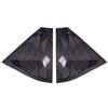 Gloss Black Car Side Window Louver Fit For Skoda Fabia 2015 2016 2017 2018 2019  2020  Car Rear Window Shutter Cover Spoiler