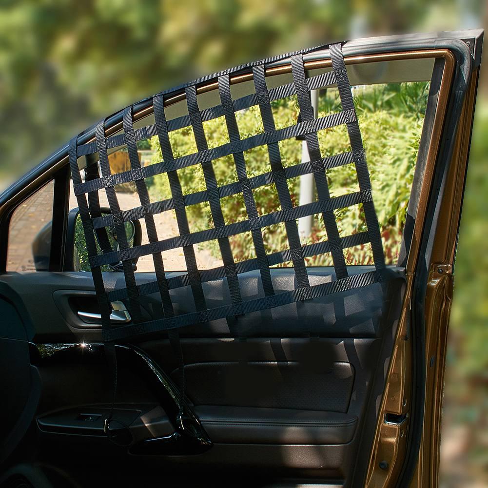 Racing Car Window Net Universal Auto Window Net Rectangle Safety Net Equipment Nylon Webbing For Race Sports
