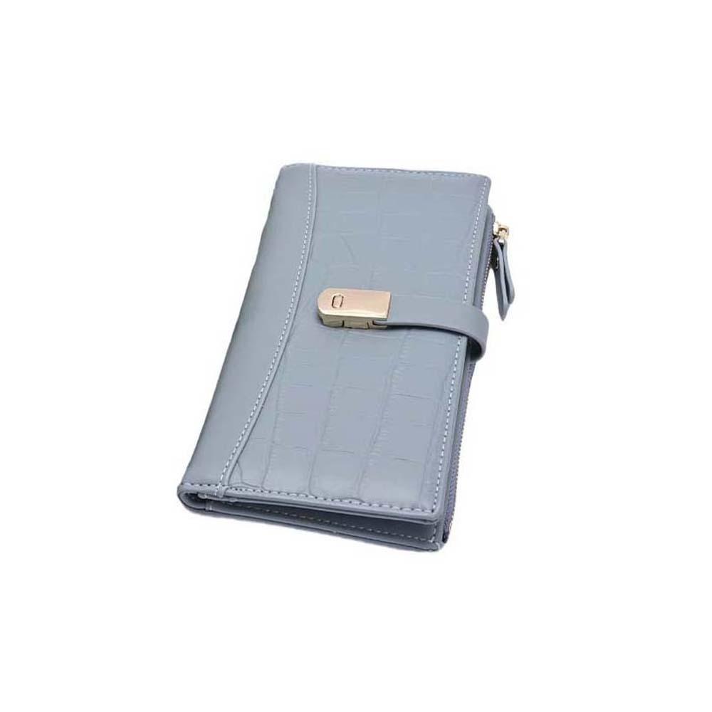Large Capacity Women Purse Wallets PU Leather Money Bag Portable PU Coin Purse  Shopping
