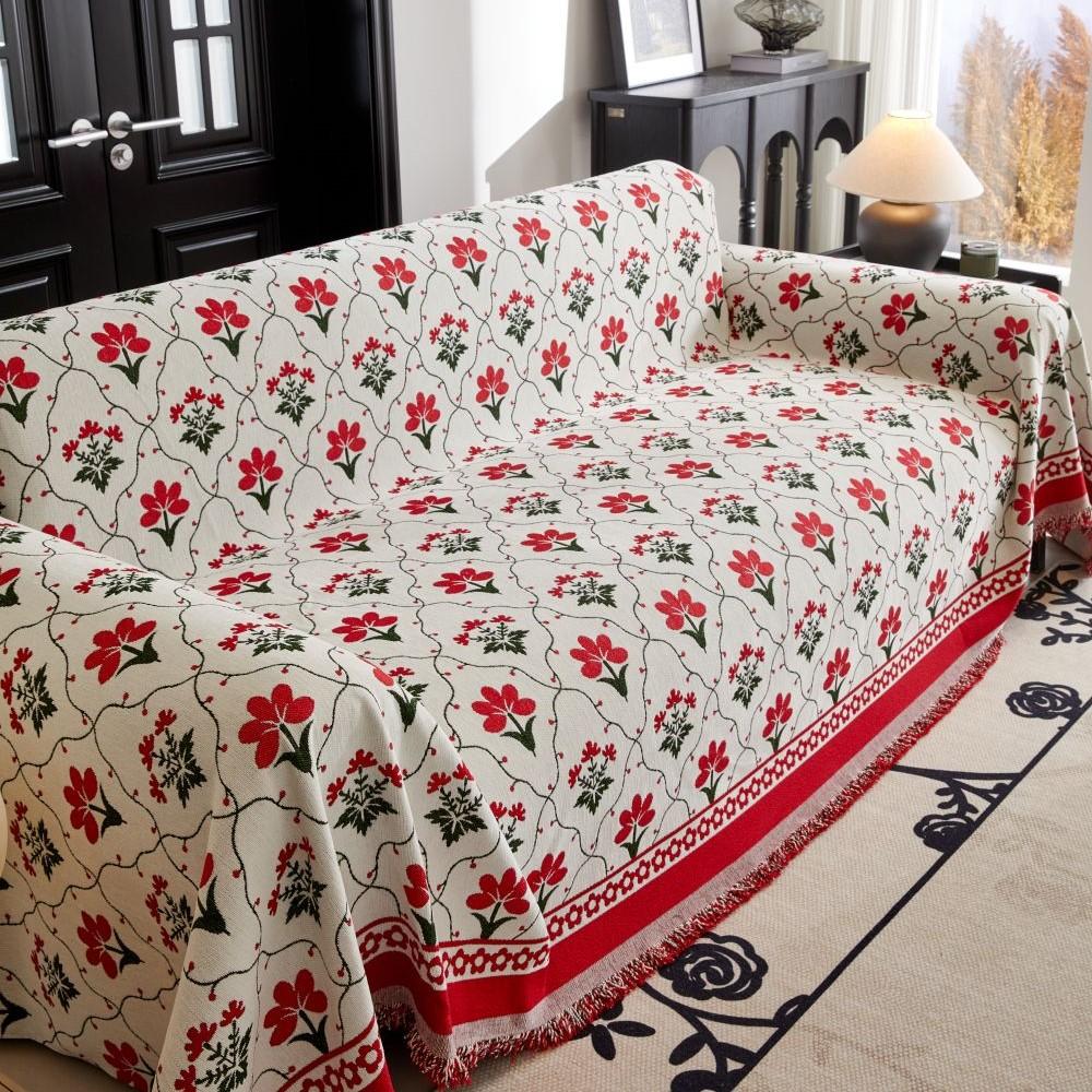 Цветочный коврик для дивана — фото 3