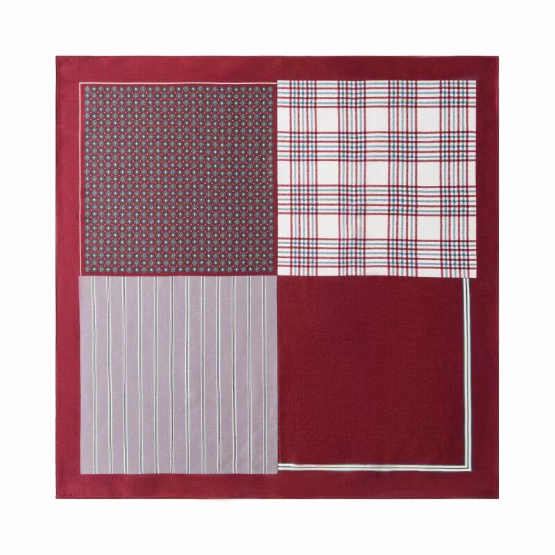 Men s Business Silk Scarf One Size