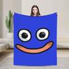 Dragon Quest Slime Blanket  Super Warm Throw Blanket For Couch Chair Sofa Bed Airplane Travel Flannel Bedspread Bed Cover