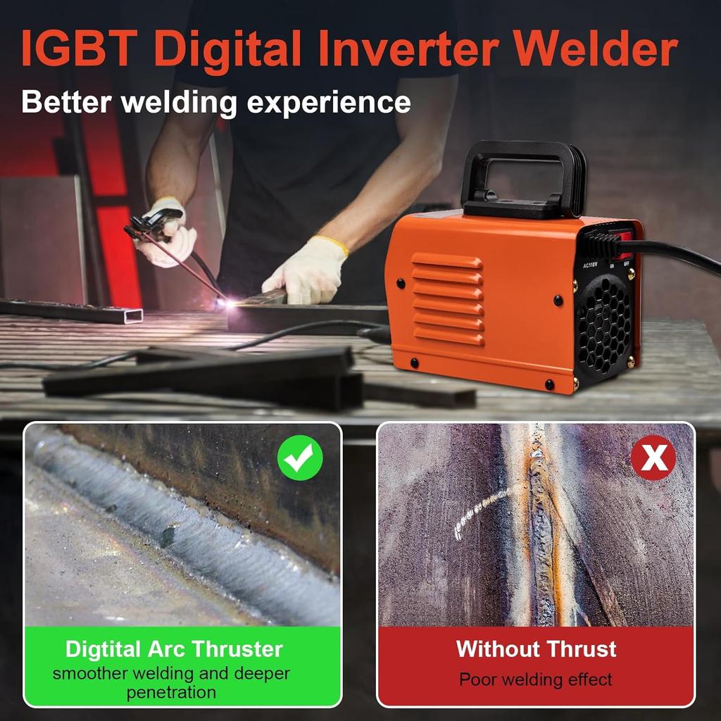 MMA-250 MIG Welder 4KW Inverter Arc Electric Welding Machine TIG/ARC Stick Argon Precise Digital Pulse Welder EU Plug/US Plug