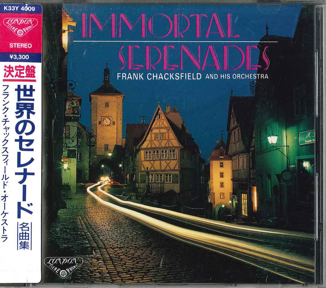 

CD FRANK CHACKSFIELD - Immortal Serenades K33Y4009 KING 1985 Japan Soundtracks & Musicals Used