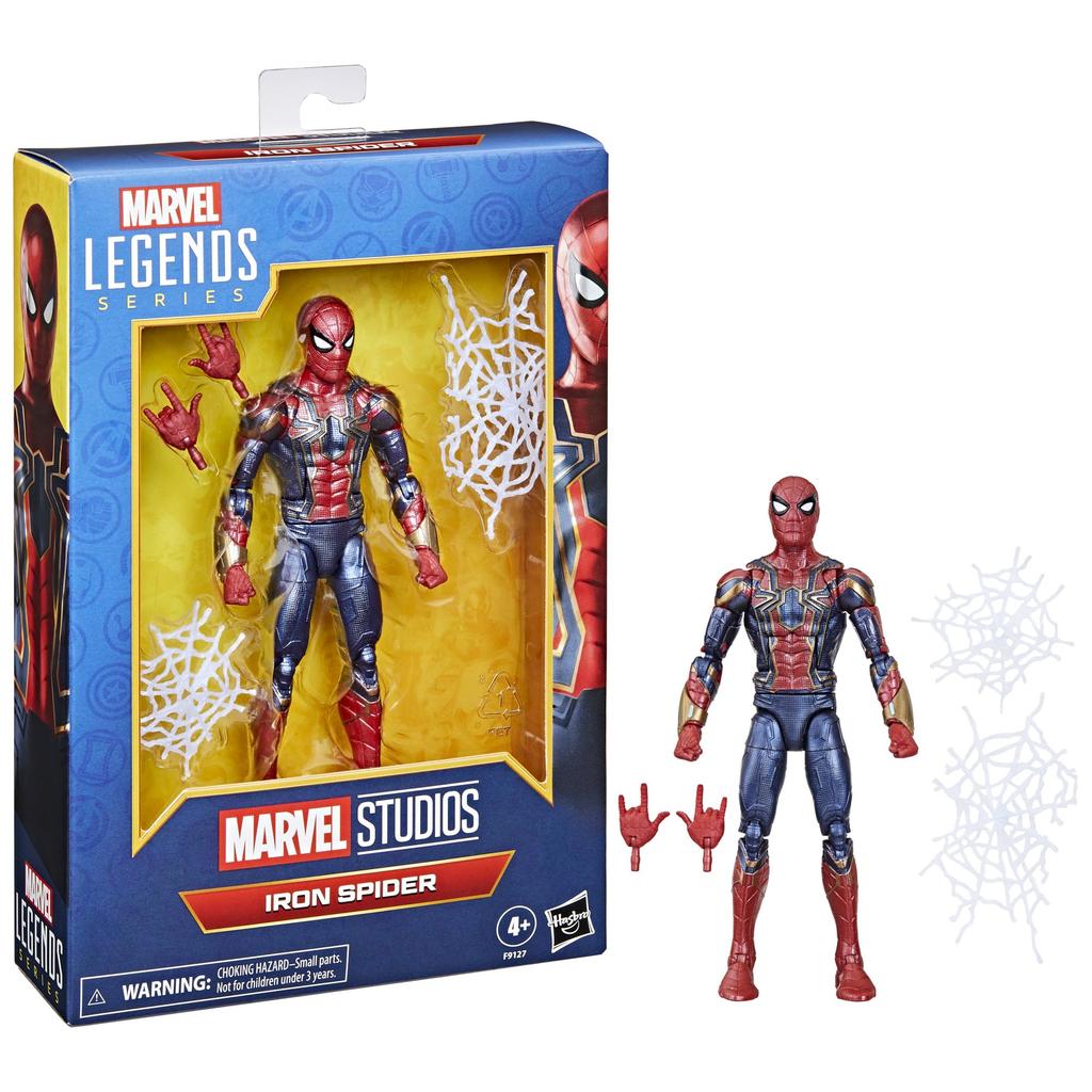 Hasbro Marvel Legends Series Iron Spider, Collectible 6-inch (15cm) Spider-Man Action Figure from Avengers: Endgame F9127, Authentic